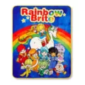 Rainbow Brite Reversible Fleece Blanket at Spencer's