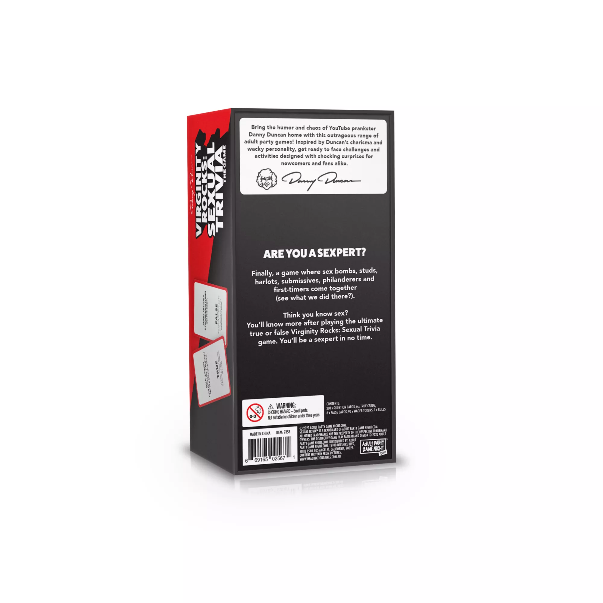 Virginity Rocks: Sexual Trivia Card Game - Danny Duncan at Spencer's