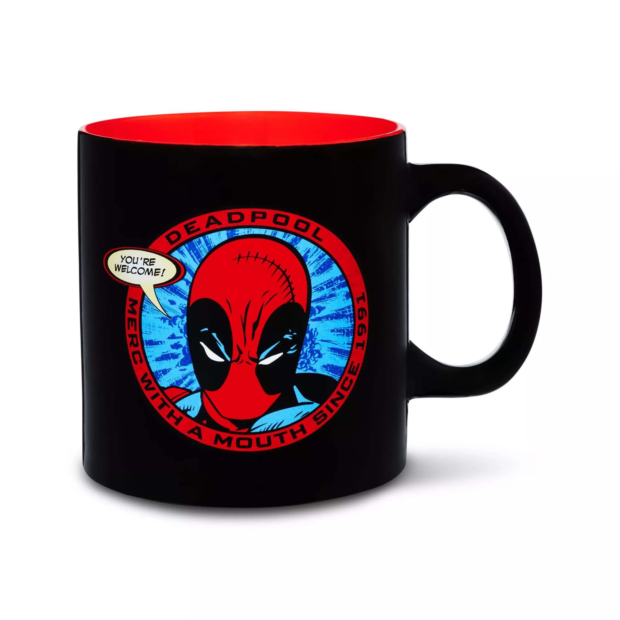 Merc with a Mouth Coffee Mug 20 oz. - Deadpool at Spencer's