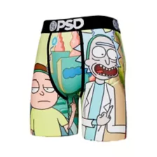 PSD Rick and Morty Two Birds Boxers at Spencer's