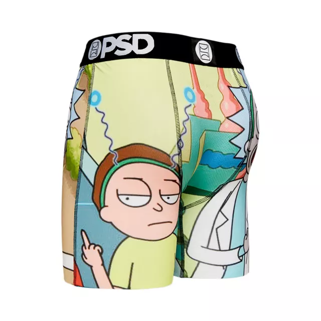PSD Rick and Morty Two Birds Boxers at Spencer's