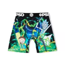 PSD Rick and Morty Portals Boxer Briefs at Spencer's