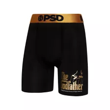 PSD Black and Gold The Godfather Boxers at Spencer's