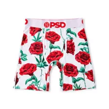 PSD Red Rose Boxer Briefs at Spencer's