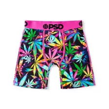 PSD Happy High Weed Leaf Boxer Briefs at Spencer's