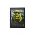 Shrek Belching Lenticular Sign at Spencer's