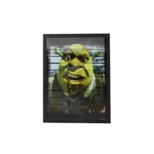 Shrek Belching Lenticular Sign at Spencer's