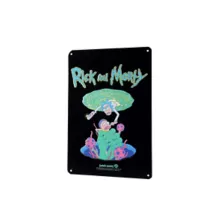 Rick and Morty Sign at Spencer's
