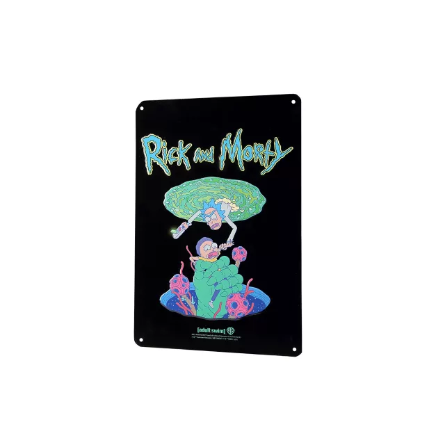 Rick and Morty Sign at Spencer's