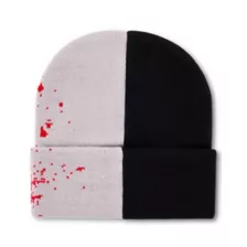 Art the Clown Split Hardware Cuff Beanie Hat - Terrifier at Spencer's