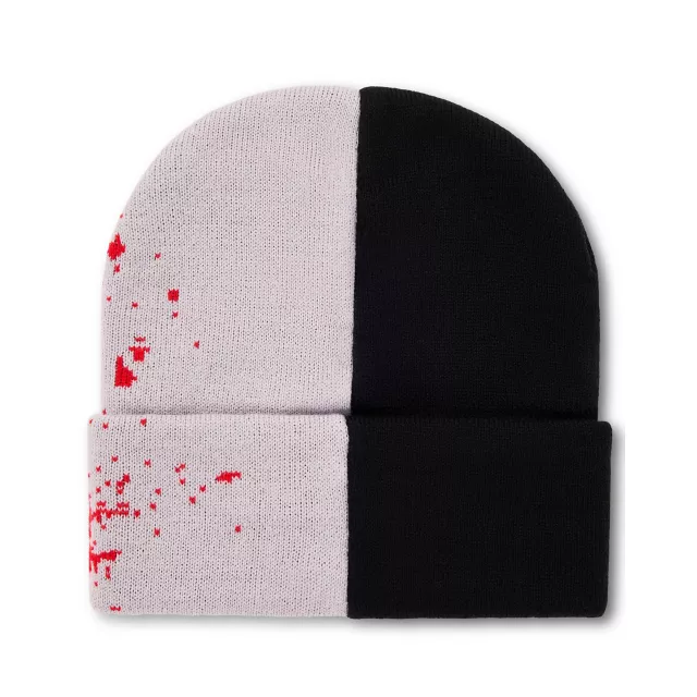 Art the Clown Split Hardware Cuff Beanie Hat - Terrifier at Spencer's