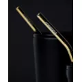 Goldtone Straws with Brush - 2 Pack at Spencer's