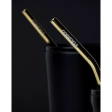 Goldtone Straws with Brush - 2 Pack at Spencer's