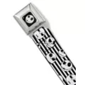 Buckle-Down Striped Jack Skellington Seatbelt Belt - The Nightmare Before Christmas at Spencer's