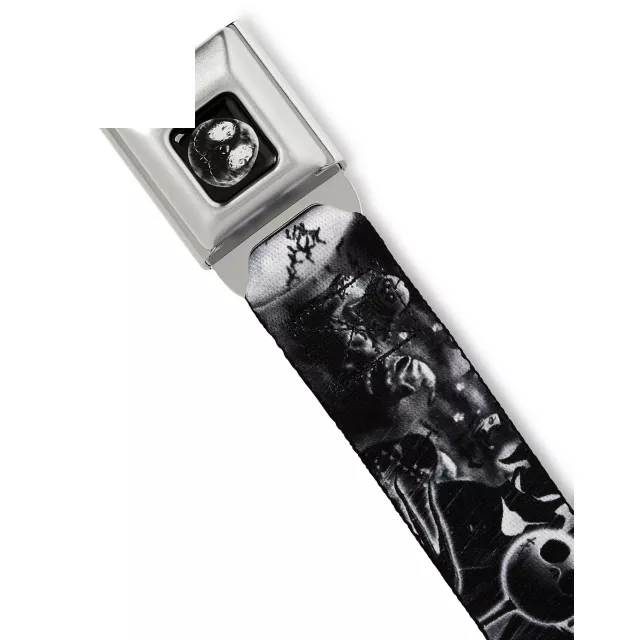 Buckle-Down Black and White The Nightmare Before Christmas Seatbelt Belt at Spencer's