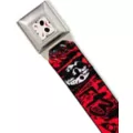 Buckle-Down Jason Voorhees Mask Seatbelt Belt - Friday the 13th at Spencer's