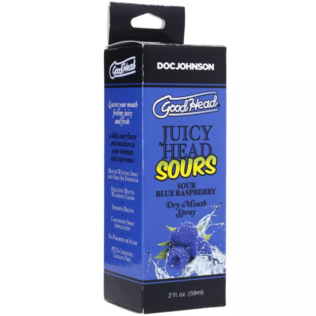 Sour Blue Raspberry Dry Mouth Spray - 2 oz. at Spencer's