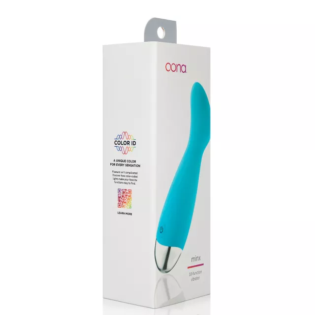 Oona Minx Vibrator Blue at Spencer's