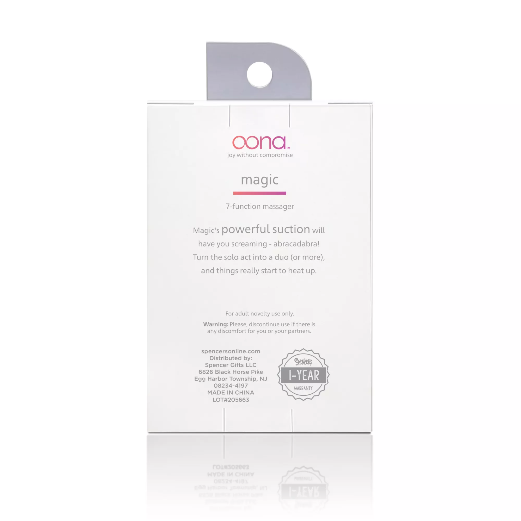 Oona Magic Massager at Spencer's