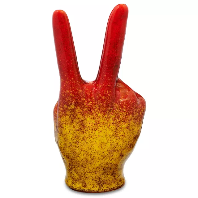 Red Peace Sign Hand Incense Burner at Spencer's