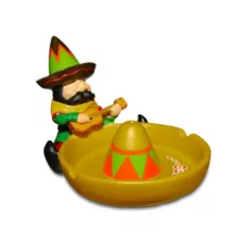 Gnome Sombrero Molded Ashtray at Spencer's