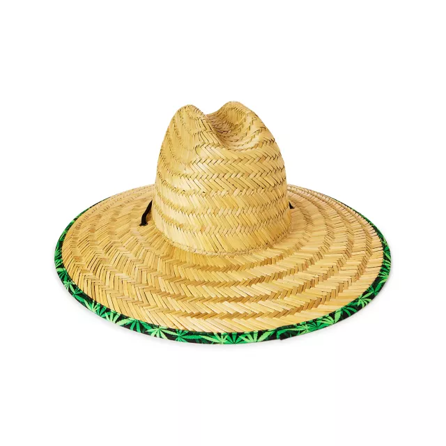 Weed Leaf Lifeguard Hat at Spencer's