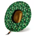 Weed Leaf Lifeguard Hat at Spencer's