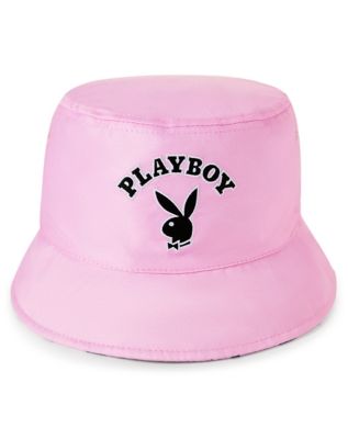 Playboy Pink Reversible Bucket Hat