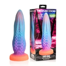 Creature Cocks Glow in the Dark Tenta-Cock Dildo at Spencer's
