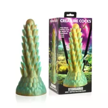 Creature Cocks Stegosaurus Spiky Reptile Dildo - 7.6 Inch at Spencer's