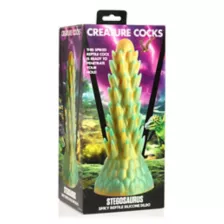 Creature Cocks Stegosaurus Spiky Reptile Dildo - 7.6 Inch at Spencer's