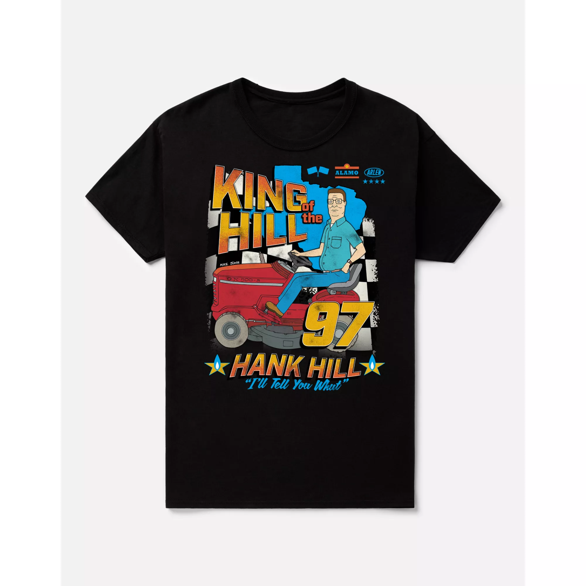 Hank Hill Lawnmower T Shirt - King of the Hill at Spencer's