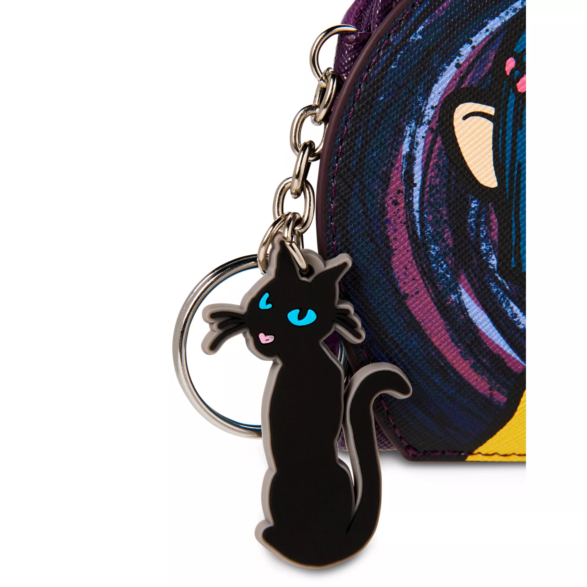 Coraline Face Circle Zip Wallet at Spencer's