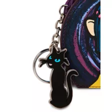 Coraline Face Circle Zip Wallet at Spencer's