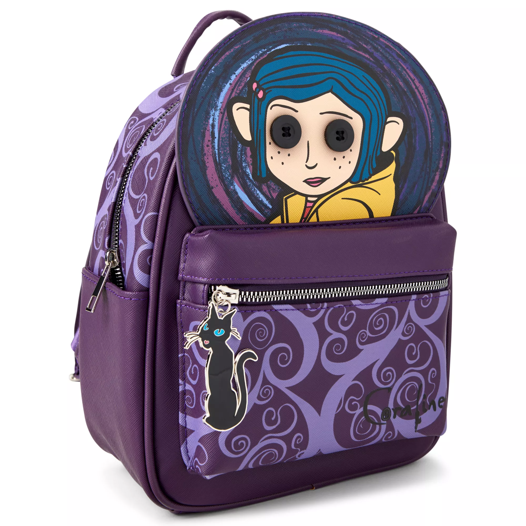 Coraline Face Mini Backpack at Spencer's