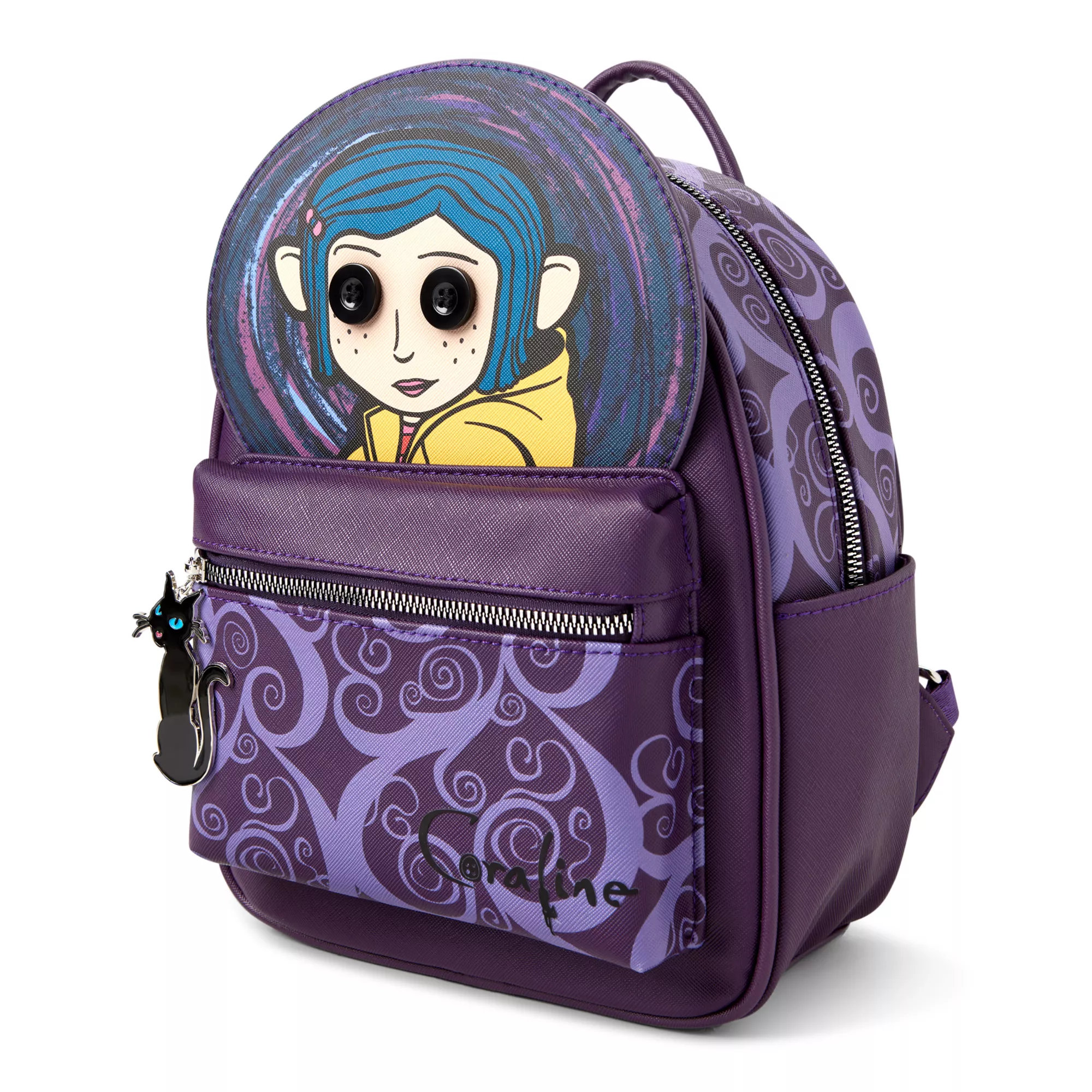 Coraline Face Mini Backpack at Spencer's