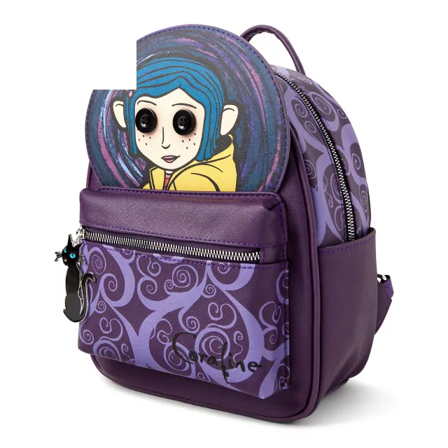 Coraline Face Mini Backpack at Spencer's