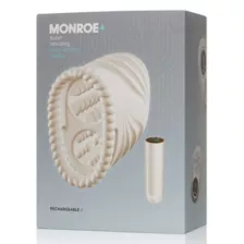 10-Function Rechargeable Vibrating Stroker at Spencer's