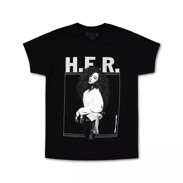 H.E.R Photo T Shirt at Spencer's