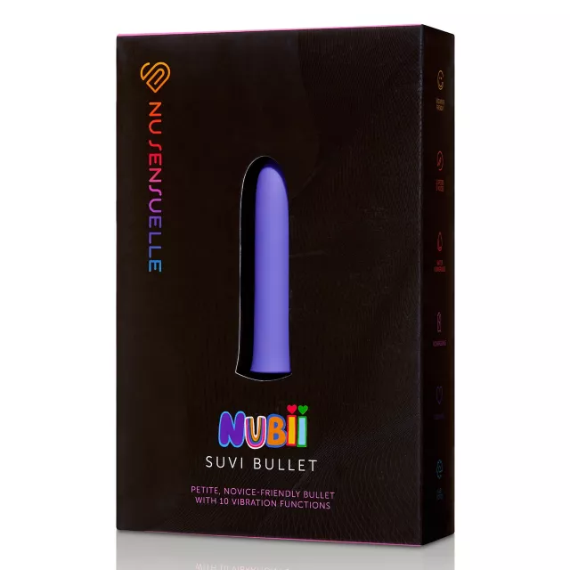Suvi 10-Function Rechargeable Waterproof Bullet Vibrator - 3.3 Inch at Spencer's