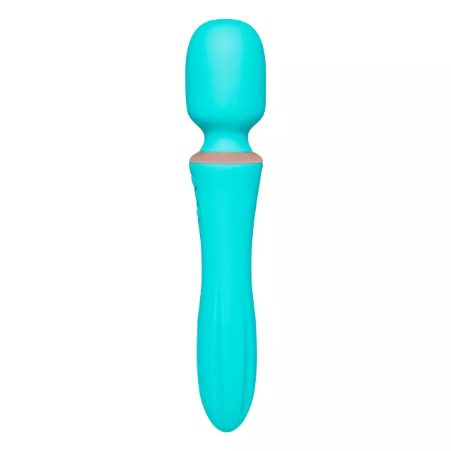 Mika 12-Speed Rechargeable Waterproof Wand Massager - 9 Inch at Spencer's