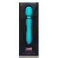 Mika 12-Speed Rechargeable Waterproof Wand Massager - 9 Inch at Spencer's