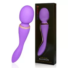 Alluvion 12-Speed Rechargeable Waterproof Wand Massager - 11 Inch at Spencer's