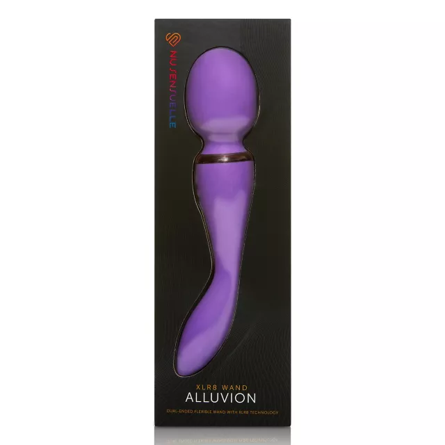 Alluvion 12-Speed Rechargeable Waterproof Wand Massager - 11 Inch at Spencer's