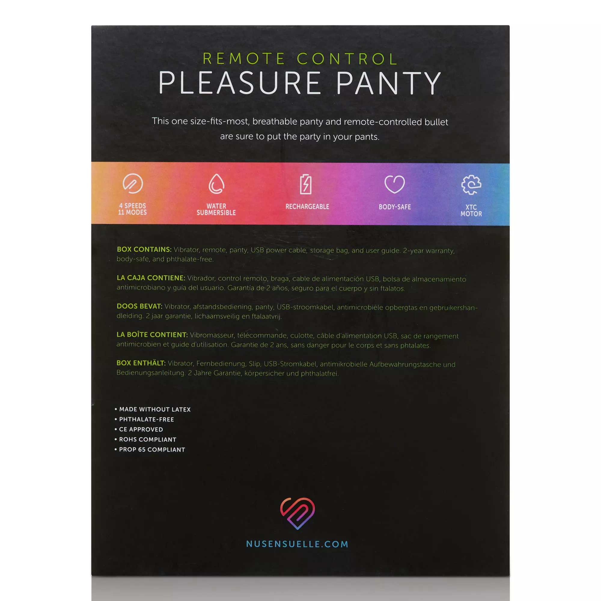 15-Function Remote Control Pleasure Panty Vibrating Panties at Spencer's