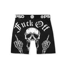 PSD Fuck Off Skeleton Boxer Briefs at Spencer's