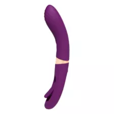 20-Function Rechargeable Waterproof Finger Slap Vibrator - 9 Inch at Spencer's