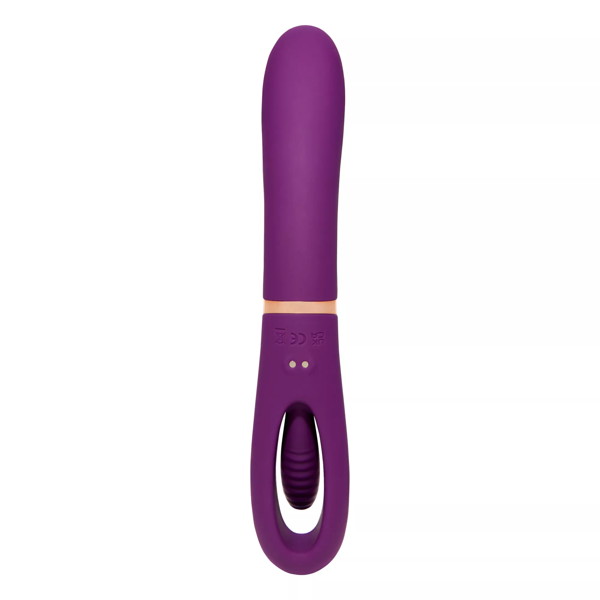 20-Function Rechargeable Waterproof Finger Slap Vibrator - 9 Inch at Spencer's
