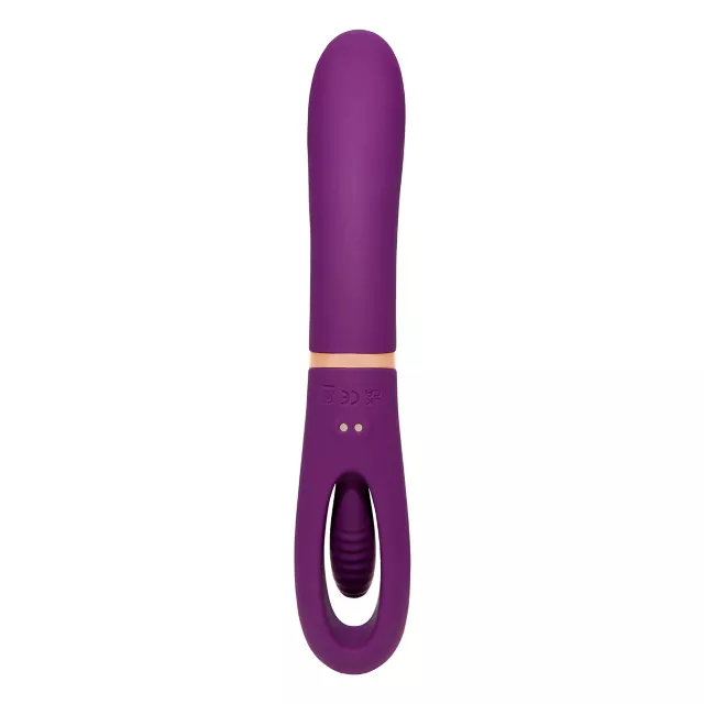 20-Function Rechargeable Waterproof Finger Slap Vibrator - 9 Inch at Spencer's