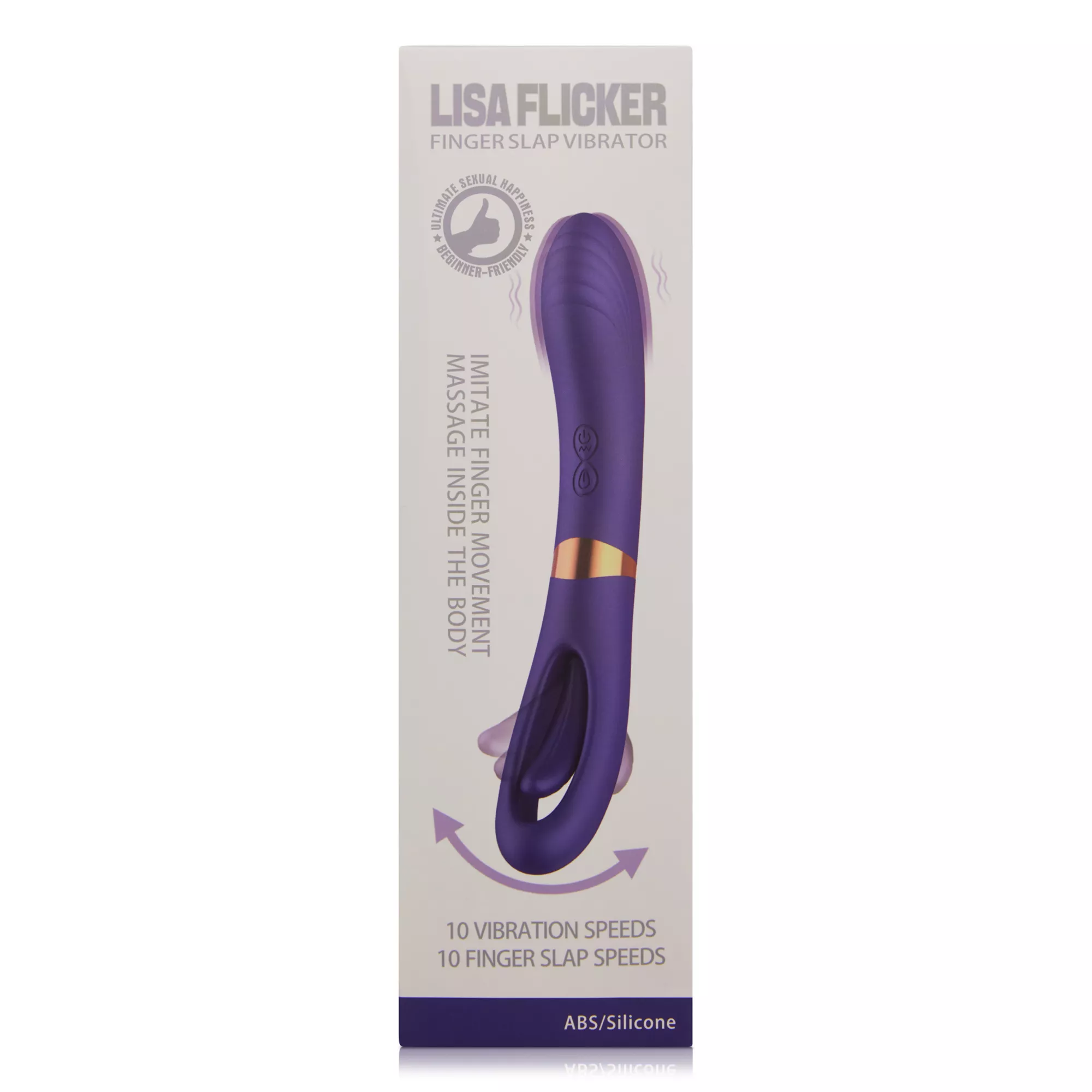 20-Function Rechargeable Waterproof Finger Slap Vibrator - 9 Inch at Spencer's